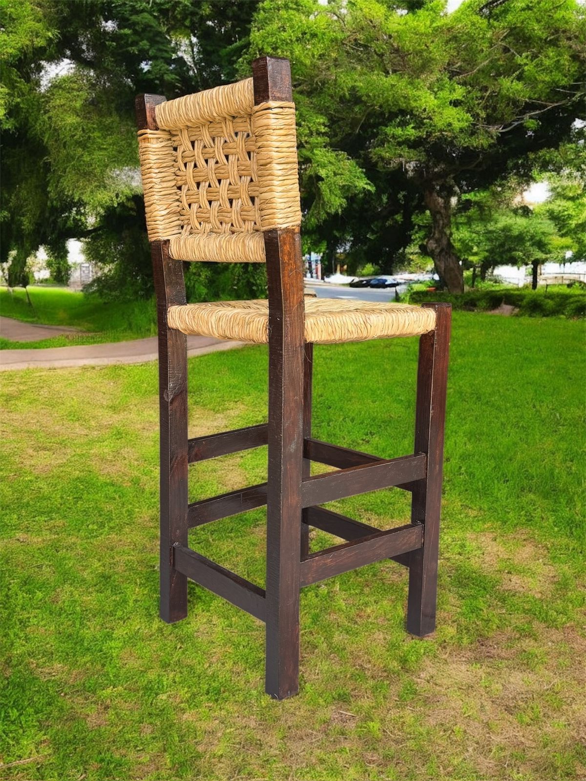 Banco Silla Periquera Artesanal Para Bar Desayunador