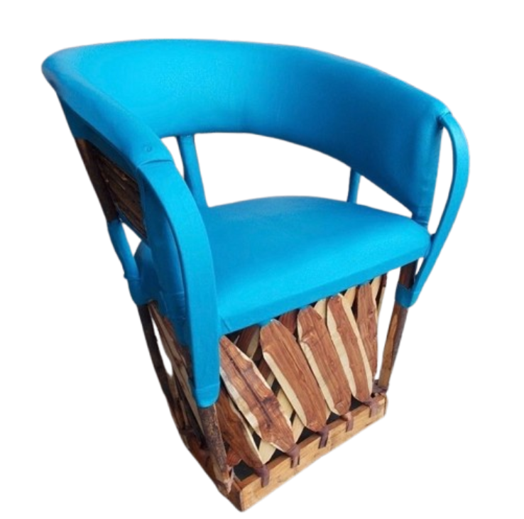 Equipal Antique Cancun Style Handcrafted Armchair