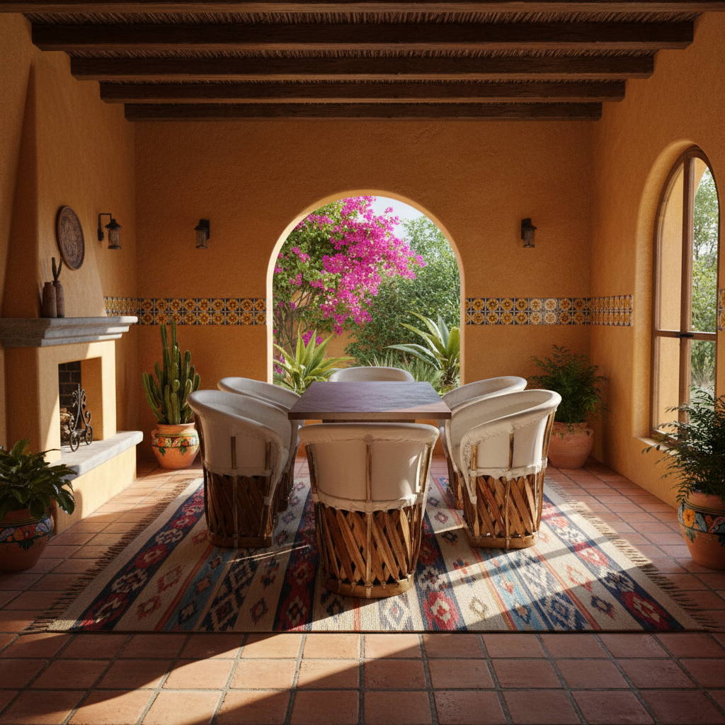 Comedor Equipal Tradicional Para 6 Personas Estilo Antiguo.