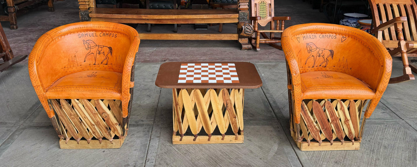 Comedor Equipal Tradicional Para 2 Personas Estilo Antiguo.