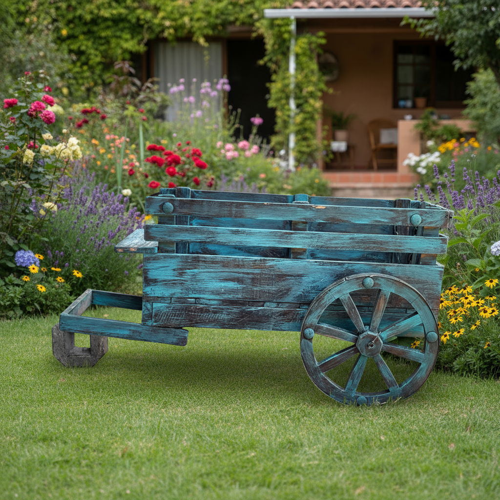 Carreta jardín 8