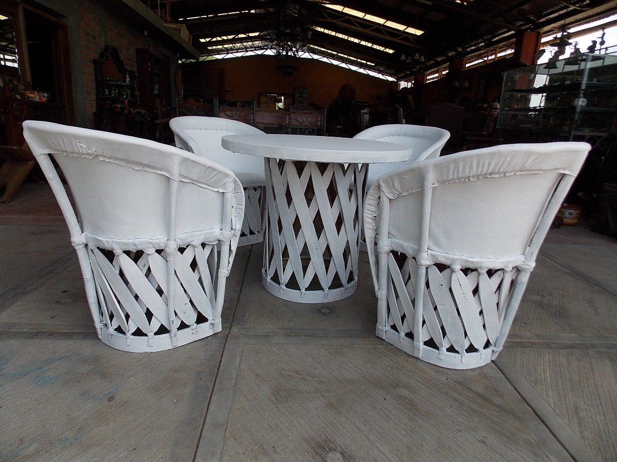 Antique Style White Furniture Dining Room