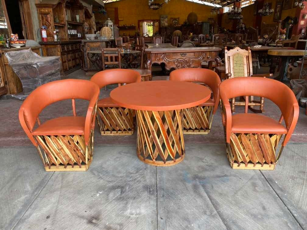 Equipales Cancun Dining Room, Antique Style. High Quality