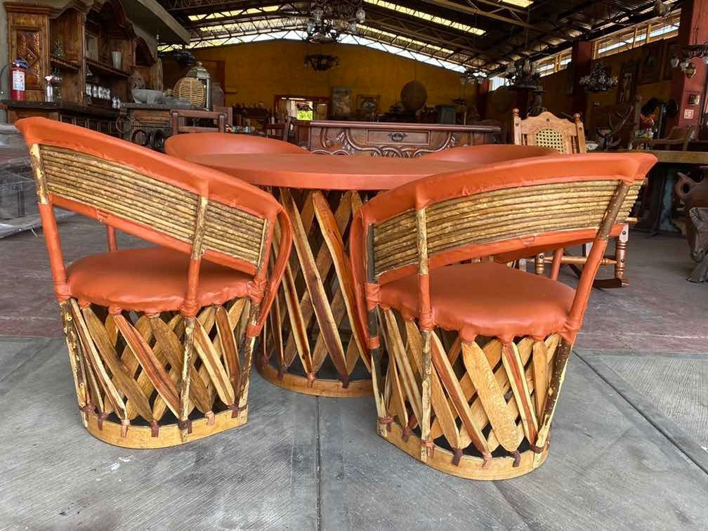 Equipales Cancun Dining Room, Antique Style. High Quality