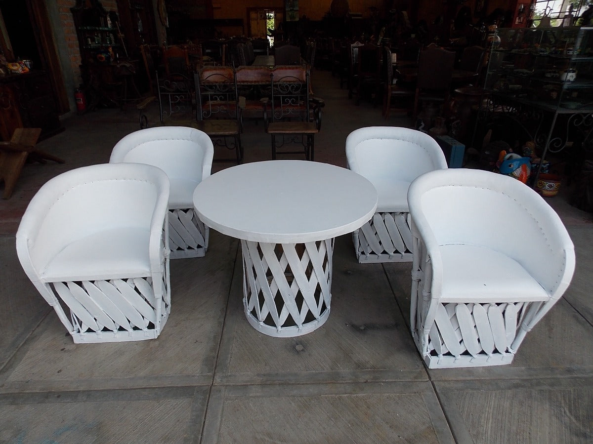 Antique Style White Furniture Dining Room
