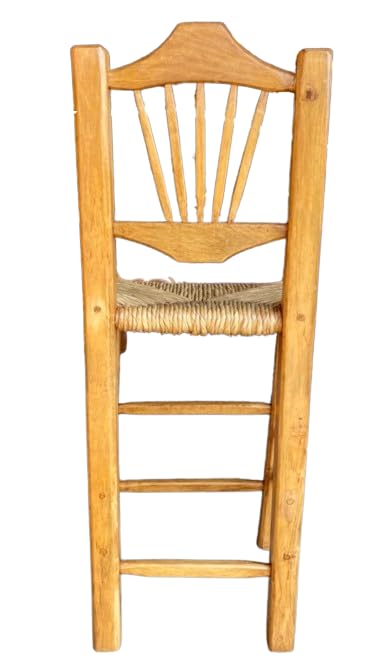 Sustainable Antique Style Handcrafted Bar Chair Bench