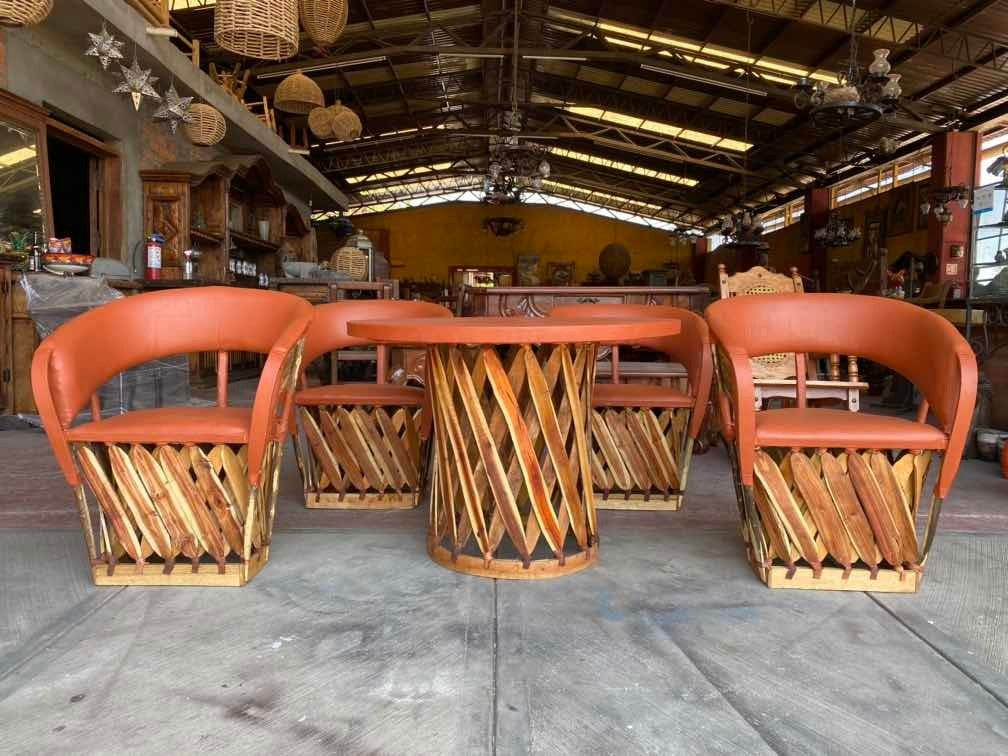 Equipales Cancun Dining Room, Antique Style. High Quality