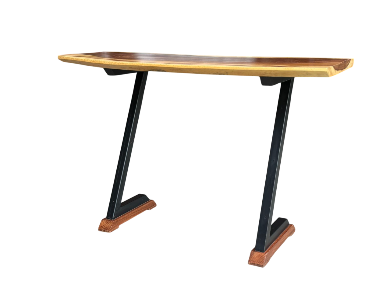 Original Credenza De Madera De Parota Estilo Antiguo