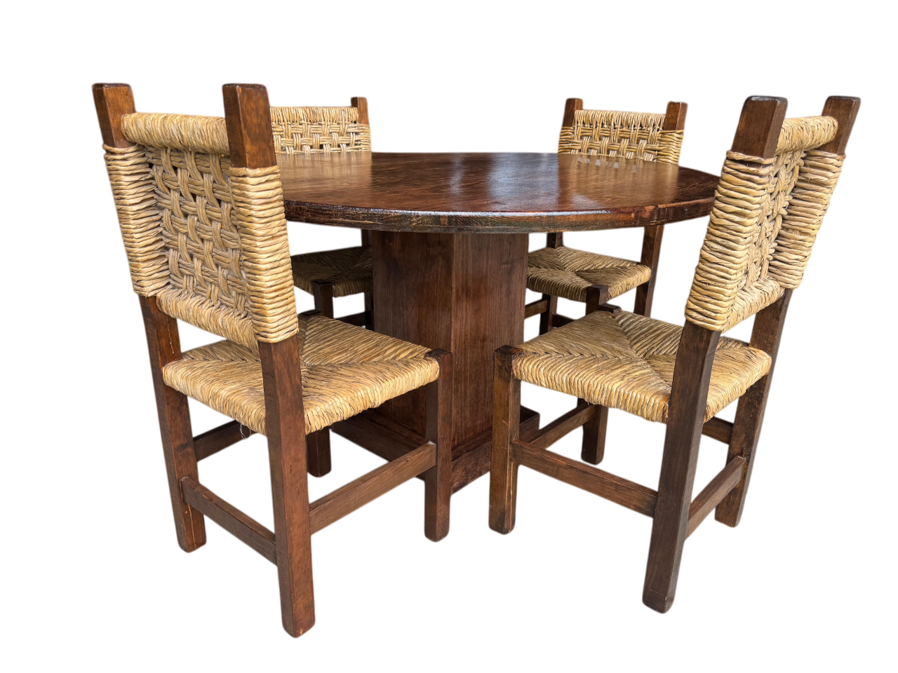 Beautiful Sustainable Handcrafted Dining Room in Antique Media Style