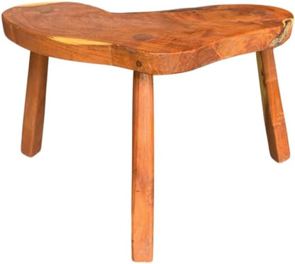 Banco Artesanal De Madera Y Forja Estilo Antiguo.