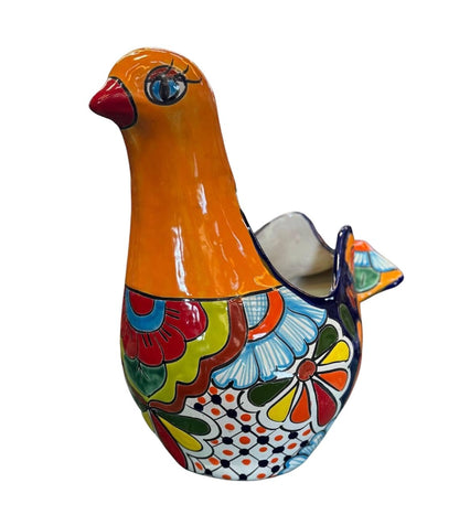 Fine Talavera Artisan Paloma Pot in Antique Style.