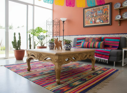 Mesa de cafe de madera