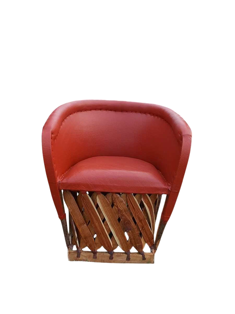 Hermoso Comedor De Equipal Estilo Antiguo. Gran Calidad Terracota