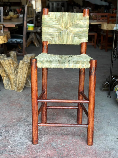 Silla Alta Banco Para Bar Desayunador Estilo Antiguo