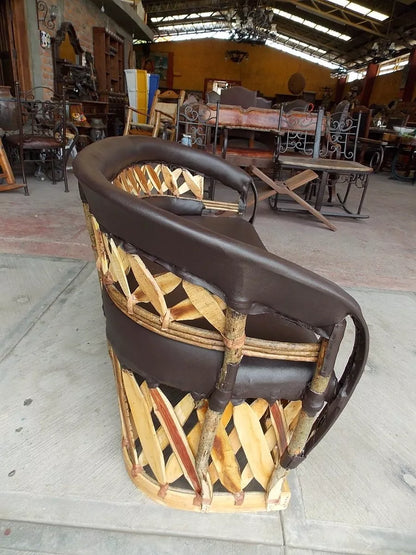 Sillon Love Seat Equipal Doble Con Riñonera Estilo Antiguo