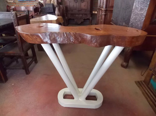Mesa Credenza Barra De Madera De Primavera Estilo Antiguo.