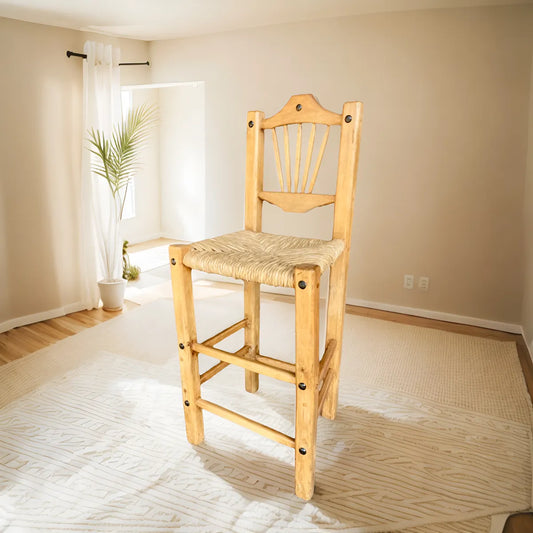 High Chair Bench Handmade Breakfast Bar Antique Style