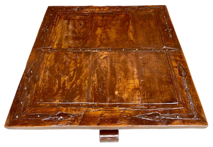 Antigua Y Original Mesa De Comedor Con Cubierta De Puerta (Usado)