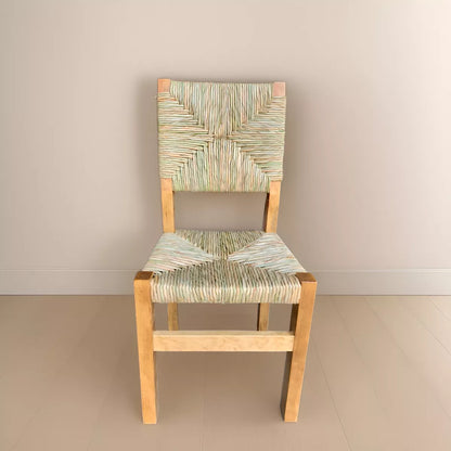 Handmade Chair Sustainable Wood Elegant Antique Style. 