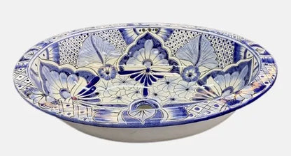 Lavabo Ovalin Gigante De Talavera Estilo Antiguo