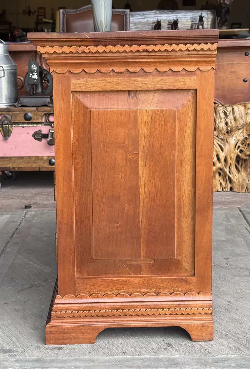 Exclusive Antique Style Mesquite Wood Buro Table. V