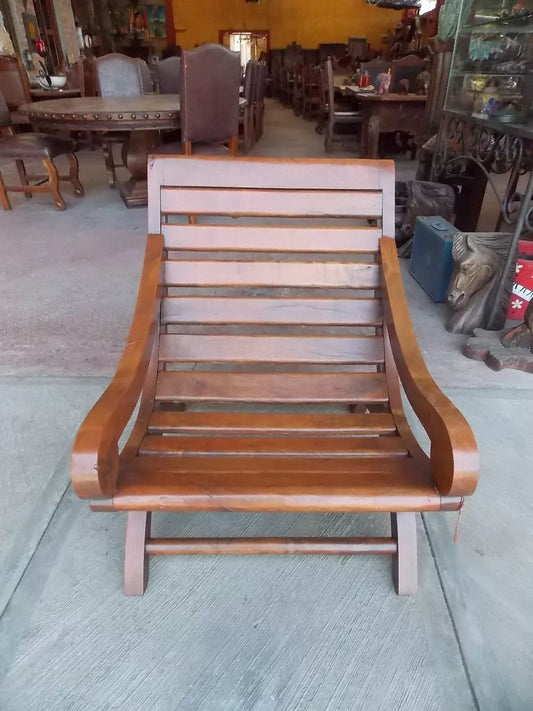 Miguelito Mesquite Outdoor Pool Chair.