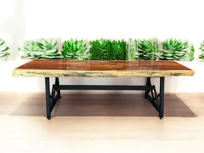 Mesa Comedor Tablon Parota Para 10 A 12 Personas