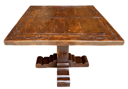 Antigua Y Original Mesa De Comedor Con Cubierta De Puerta (Usado)
