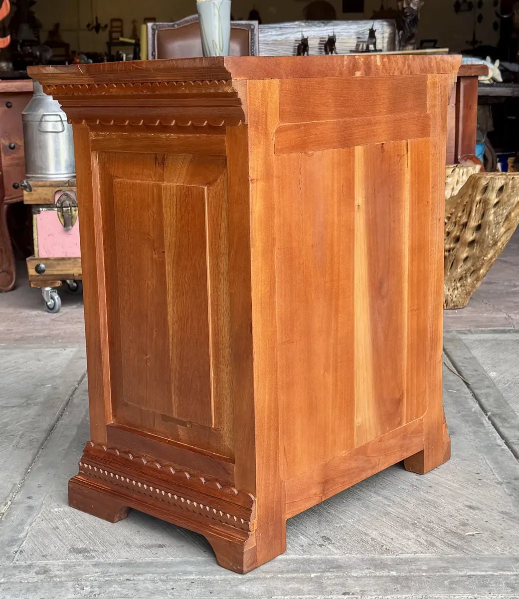 Exclusive Antique Style Mesquite Wood Buro Table. V