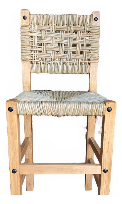Banco Artesanal Sustentable: Calidez Y Elegancia En Madera