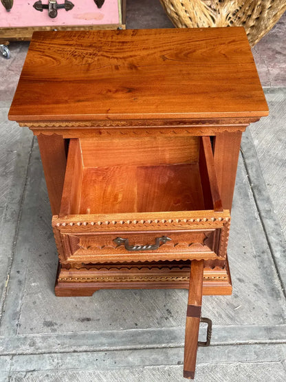 Exclusive Antique Style Mesquite Wood Buro Table. V