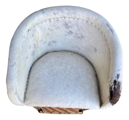 Exclusivo Equipal Piel Con Pelo. Muy Cómodo. El Mejor