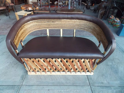 Sillon Love Seat Equipal 2 Personas Estilo Antiguo Colima
