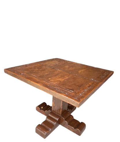 Antigua Y Original Mesa De Comedor Con Cubierta De Puerta (Usado)