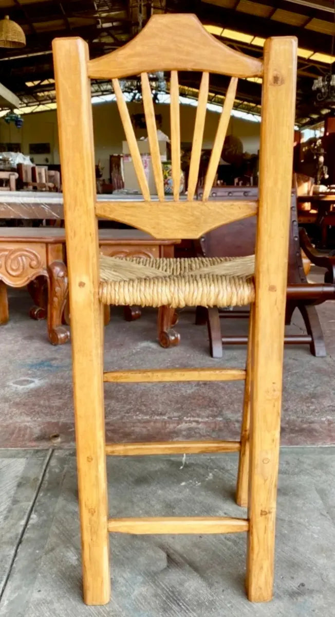 High Chair Bench Handmade Breakfast Bar Antique Style
