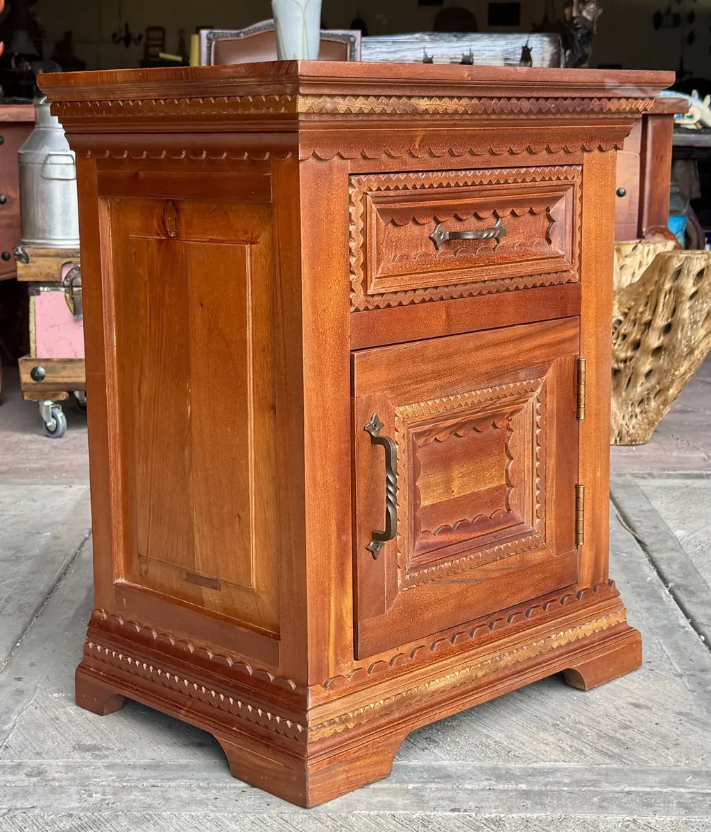 Exclusive Antique Style Mesquite Wood Buro Table. V