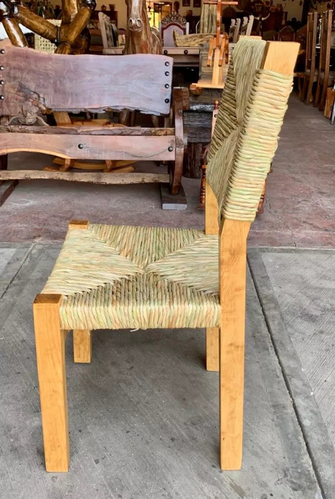 Handmade Chair Sustainable Wood Elegant Antique Style. 