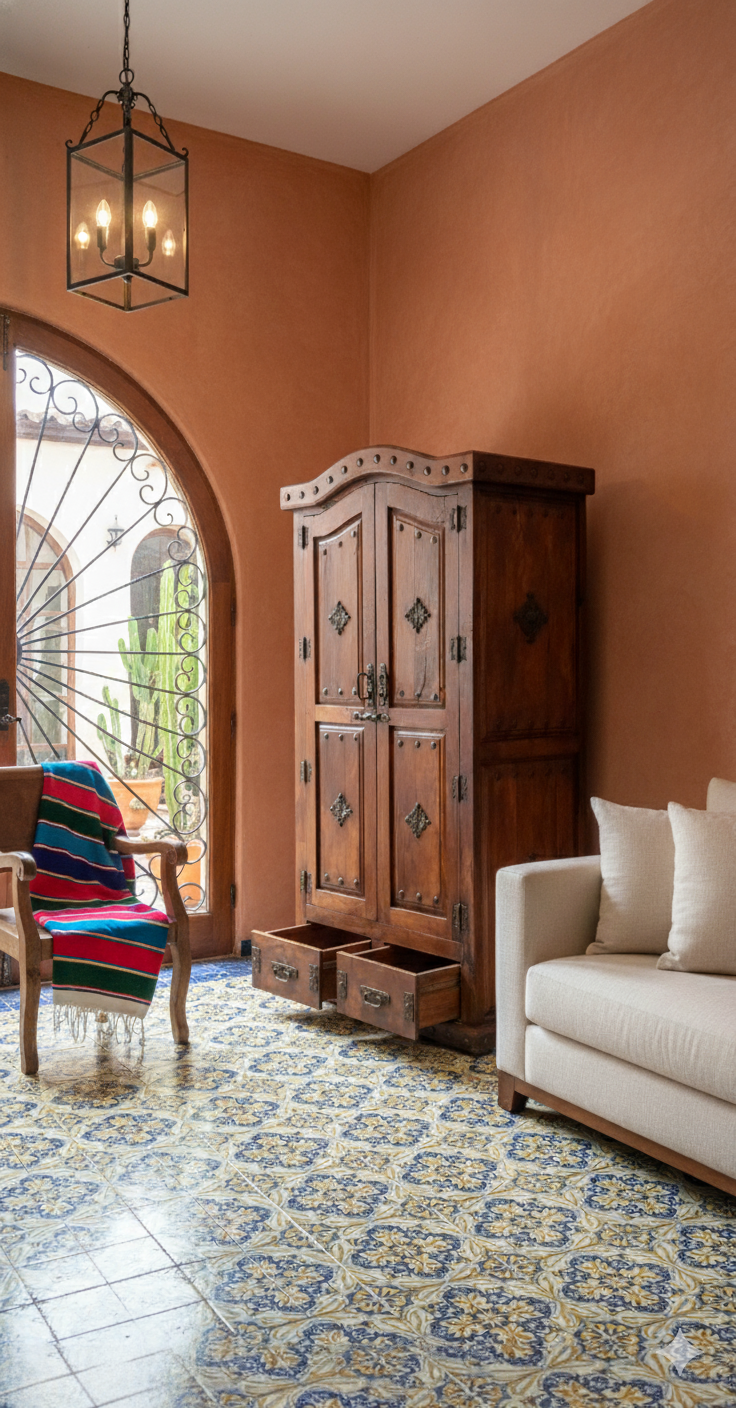 Armario Ropero De Madera De Mezquite