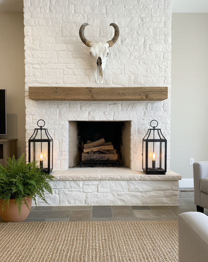 Cabeza Craneo Calavera De Toro Real V Blanco