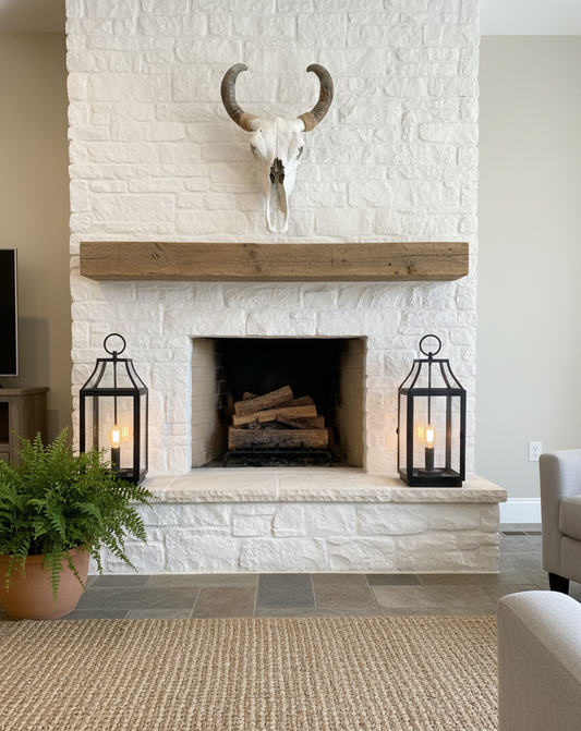 Cabeza Craneo Calavera De Toro Real V Blanco