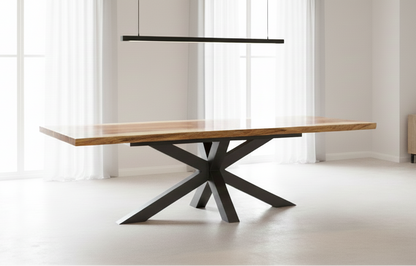 Mesa Comedor Tablon Parota 8 Personas