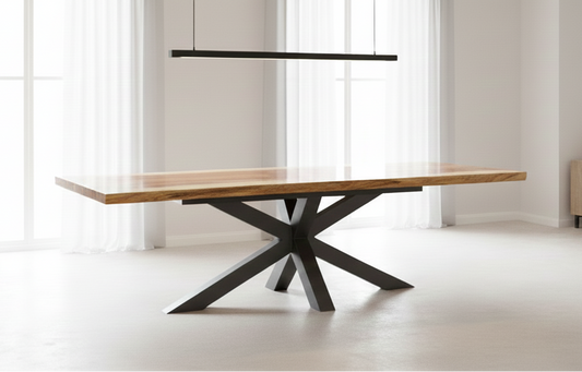 Mesa Comedor Tablon Parota 8 Personas