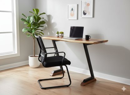 Original Credenza De Madera De Parota Estilo Antiguo
