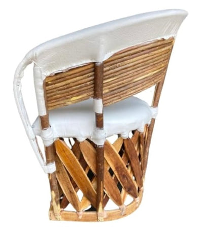 Silla Equipal Artesanal Tradicional Varas Estilo Antiguo.