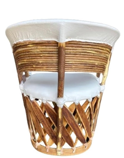 Silla Equipal Artesanal Tradicional Varas Estilo Antiguo.