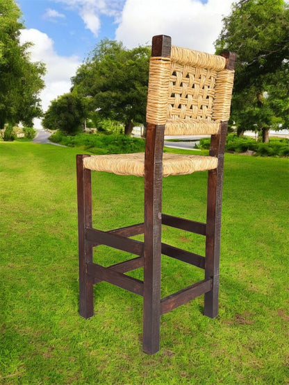 Banco Silla Periquera Artesanal Para Bar Desayunador