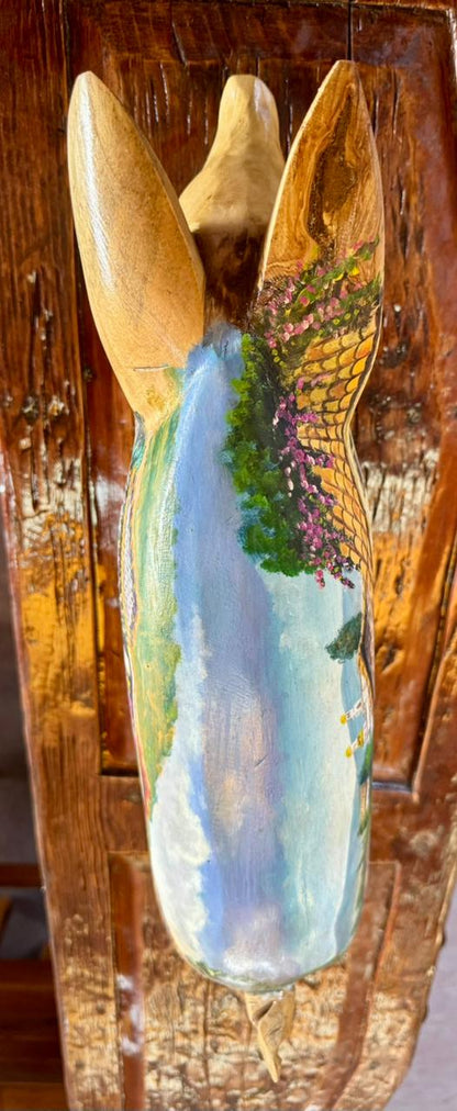 Antigua Escultura Cerdo Puerco Decorado Al Óleo estilo Antiguo?