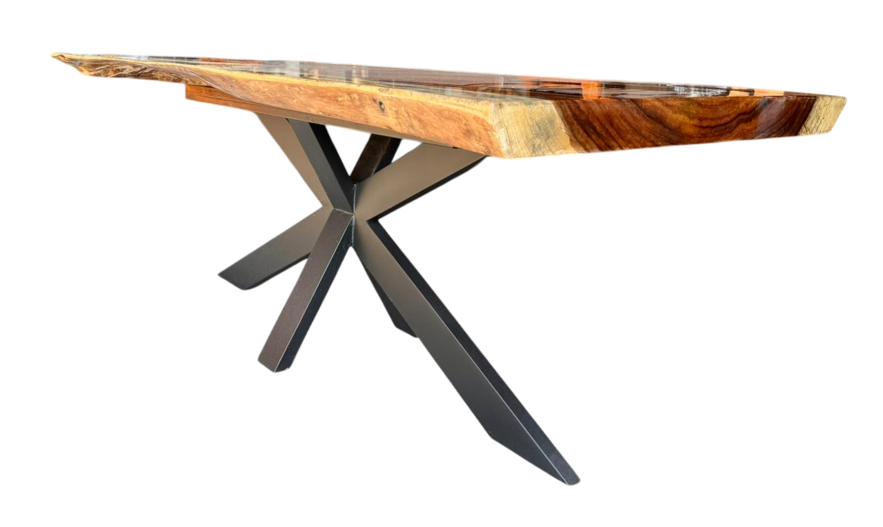 Mesa Comedor Tablon Parota 8 Personas