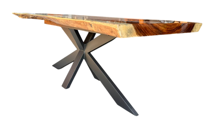 Mesa Comedor Tablon Parota 8 Personas