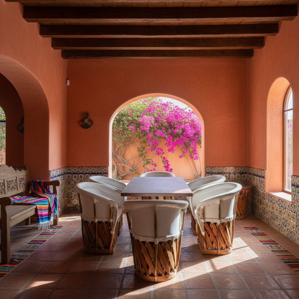 Comedor Equipal Tradicional Para 6 Personas Estilo Antiguo.